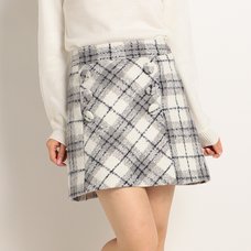LIZ LISA Classic Plaid Skirt