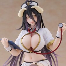 Desktop Cute Figure Overlord Albedo: Nurse Ver.