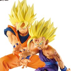 Masterlise Plus Ichibansho Figure Dragon Ball Z Father-Son Kamehameha (Battle of Gods)