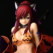 Fairy Tail Erza Scarlet: Halloween Cat Gravure Style Ver. Fire 1/6 Scale Figure