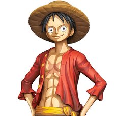 One Piece Grandista Manga Dimensions Monkey D. Luffy Figure