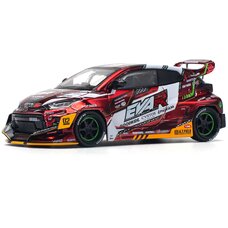 Evangelion Racing Eva RT Unit-02 Goodride GR Yaris 1/64 Scale Mini Car