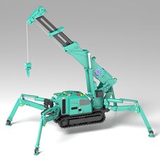 Moderoid Maeda Seisakusho Spider Crane (Green) (Re-run)