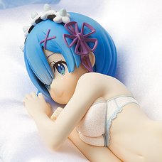 Re:Zero -Starting Life in Another World- Rem: Sleeping Together Blue Lingerie Ver. 1/7 Scale Figure