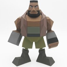 Polygon Soft Vinyl Figure Final Fantasy VII Barret Wallace