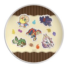 Monster Hunter MonDefo Melamine Plate