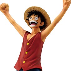 Ichibansho Revible Moment Figure One Piece Monkey D. Luffy I'm Going To Become The King Of The Pirates!!!! (Memories Of Adventure and The Shipping Route The Future)