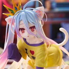 Desktop Cute Figure No Game No Life Shiro: Cat Ear T-Shirt Ver.