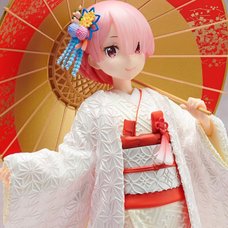 Re:Zero -Starting Life in Another World- Ram: White Kimono Ver. 1/7 Scale Figure (Re-run)