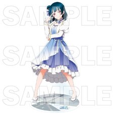 Love Live! Sunshine!! Uranohoshi Girls' High School Store Aqours 9th Anniversary Memorial Goods 1/4 Scale Big Acrylic Figure