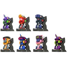 Neon Genesis Evangelion x Wasa EVA206 Collaboration Series Trading Figure Box Set