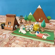 Concombre Animal Hiking Club Diorama Collection