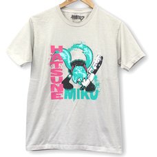 Hatsune Miku Clash of Miku Light Gray T-Shirt