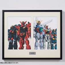 After War Gundam X 30th Anniversary Reproduction of Artwork Original Cover Illustration for the 30th Anniversary Book Resolution by Kunio Okawara Ver.