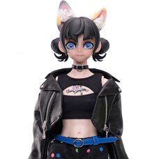 Good Morning Friend Series Meow Tattoo (Black) 1/6 Scale Action Figure