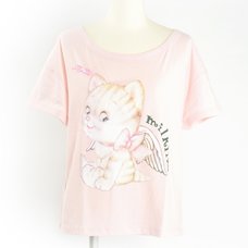 milklim Cute Angel Kitty T-Shirt