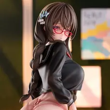 Huziko Illustration A Plain Girl with Flashy Underwear: Deluxe Edition 1/6 Scale Figure