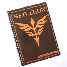 Gundam Neo Zeon Spiral-Bound Notebook