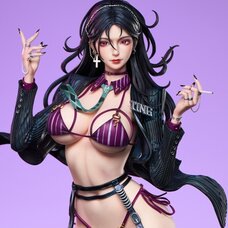 Du Liu Illustration Suit Thug Feng Yu Lan: Black Coat Ver. 1/4 Scale Statue