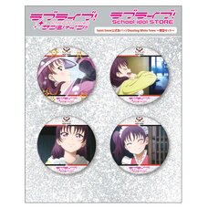 Love Live! Sunshine!! The School Idol Store Saint Snow Dazzling White Town Official Pin Badge Set