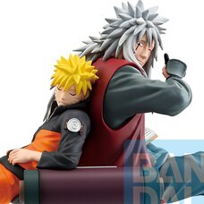 Ichibansho Figure Naruto Shippuden Naruto Uzumaki & Jiraiya (Legendary Sannin)