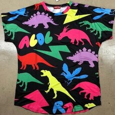 ACDC RAG Dinosaur Black T-Shirt