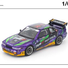 Evangelion Racing Eva RT Test Type-01 Pandem S13 1/64 Scale Mini Car