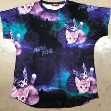 ACDC RAG Galaxy Cats T-Shirt