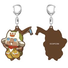 Monster Hunter Wilds Rubber Key Chain
