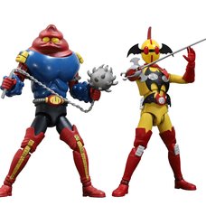 Hero Action Figure Akumaizer 3 Evil & Gabra Set