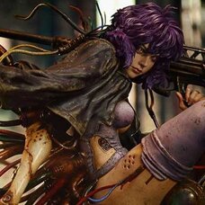 The Legend of Beauty and the Beast Ghost in the Shell: Stand Alone Complex Motoko Kusanagi & Tachikoma Art by Entei Ryu Character Color Ver. 1/4 Scale Figure