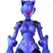 3 Min Project Series Xenodash (Purple) 1/18 Scale Plastic Model Kit