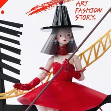 Art Fashion Story Flag Bearer of the Graffiti Steed Mona 1/12 Scale Action Figure