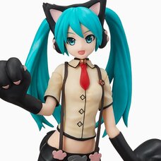 Hatsune Miku: Project DIVA Arcade Future Tone Hatsune Miku: Kitty Cat Ver. Super Premium Figure