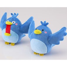 Irasutoya Blue Bird Plushie