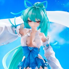 Gushing Over Magical Girls Magia Azure: The Verglas Maiden Ver. DX Edition 1/7 Scale Figure