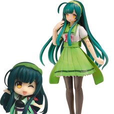 Plafia Tohoku Zunko/Zundamon Project Tohoku Zunko 1/12 Scale Plastic Model Kit Mini Figure Included Set