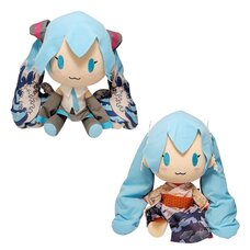 Hatsune Miku x Katsushika Hokusai Plushie