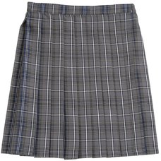 Teens Ever Gray x Navy Blue High School Uniform Skirt