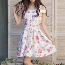 LIZ LISA Vintage Flower Pattern Dress