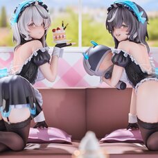Snowbreak: Containment Zone Cherno & Meursault: Apprentice Maid Ver. Deluxe Edition 1/6 Scale Figure Set