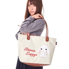 Pote Usa Loppy Fluffy Embroidered Big Tote Bag Collection