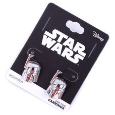 Star Wars 3D Boba Fett Earrings
