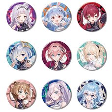 Hololive 6th Fes. Color Rise Harmony Tin Badge C Stage 2 Box Set