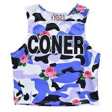 ACDC RAG Coner Short Camouflage Tank Top