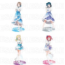Love Live! Sunshine!! Uranohoshi Girls' High School Store Aqours 9th Anniversary Memorial Goods 1/4 Scale Big Acrylic Figure