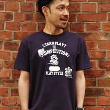 Mario Bros. Play Style T-Shirt (Navy)