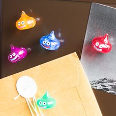Dragon Quest Smile Slime Clear Magnet Set of 5