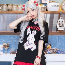 LISTEN FLAVOR Bandage Bunny Lace-Up Cutsew
