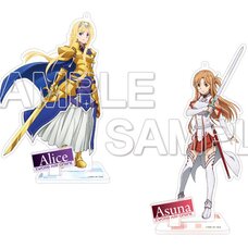 Sword Art Online: Alicization Acrylic Figure Collection: Asuna & Alice